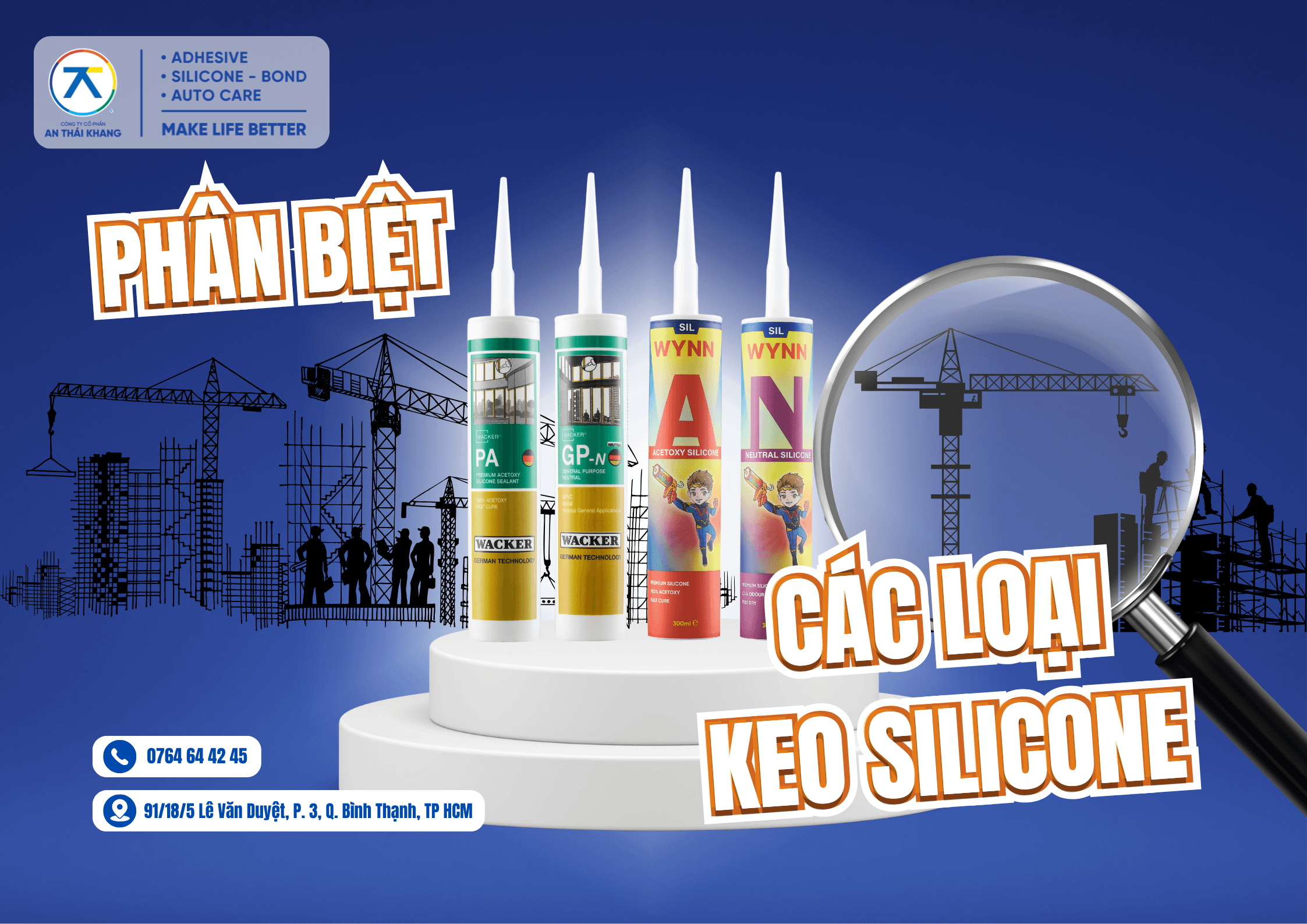 Phân Biệt Các Loại Silicone Và Ứng Dụng Thực Tế