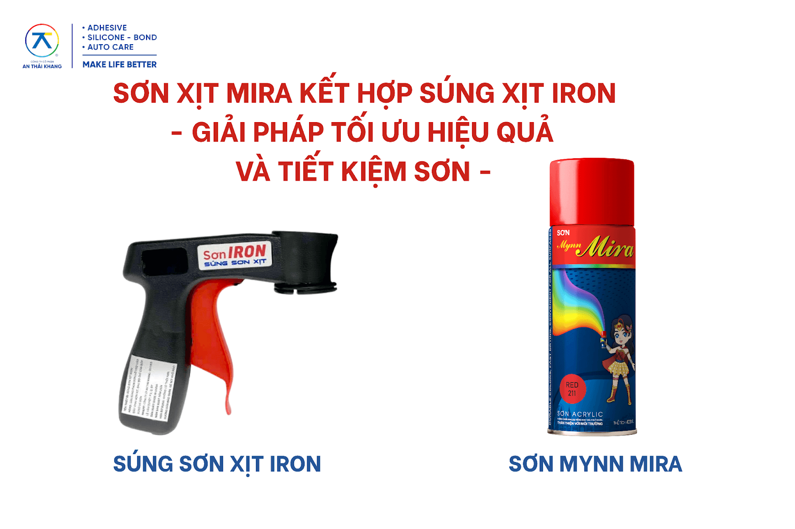 5 Bước Chuẩn Bị Bề Mặt Giúp Sơn Xịt Mira Bám Màu Gấp Đôi