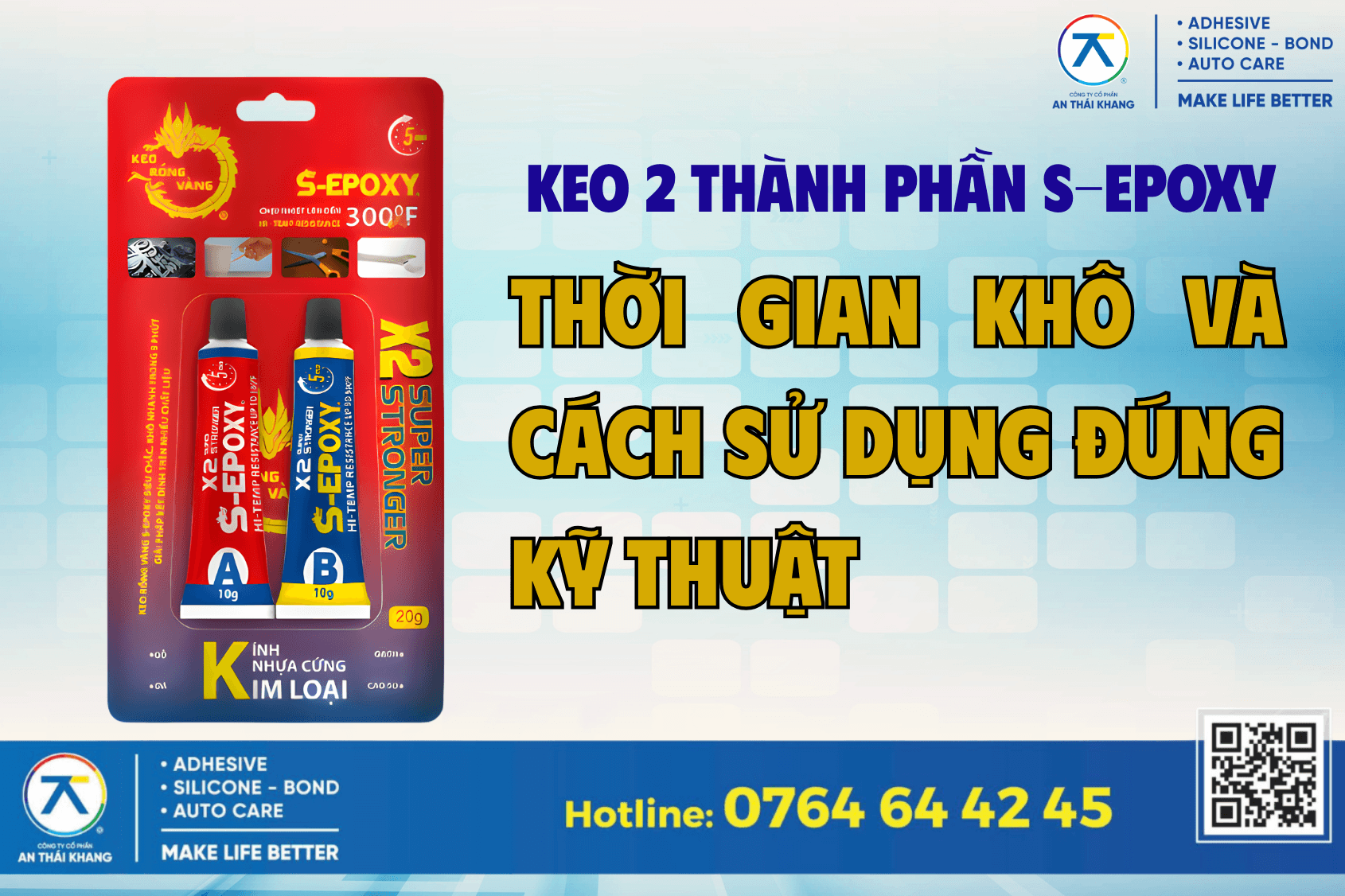 Keo AB 2 Thành Phần Bao Lâu Thì Khô? Hướng Dẫn Sử Dụng Đúng