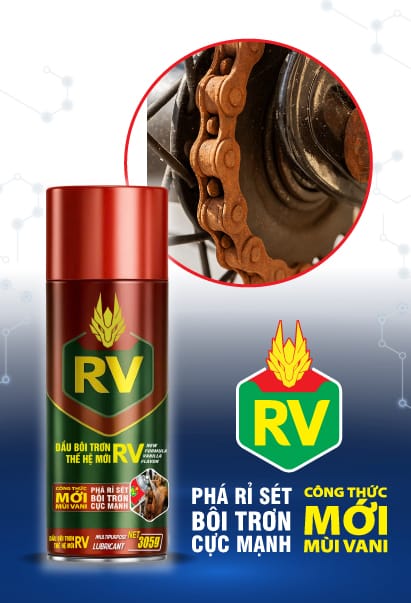 Dầu Xịt Bôi Trơn Phá Rỉ RV 1