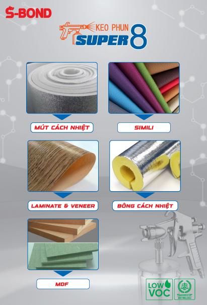 Spray Adhesive S-Bond Super 8 3