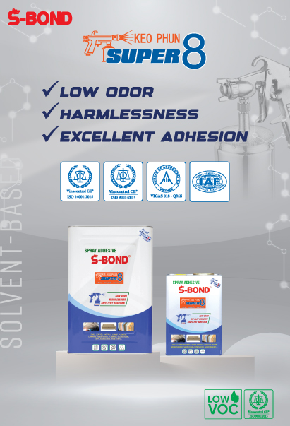 Spray Adhesive S-Bond Super 8 2
