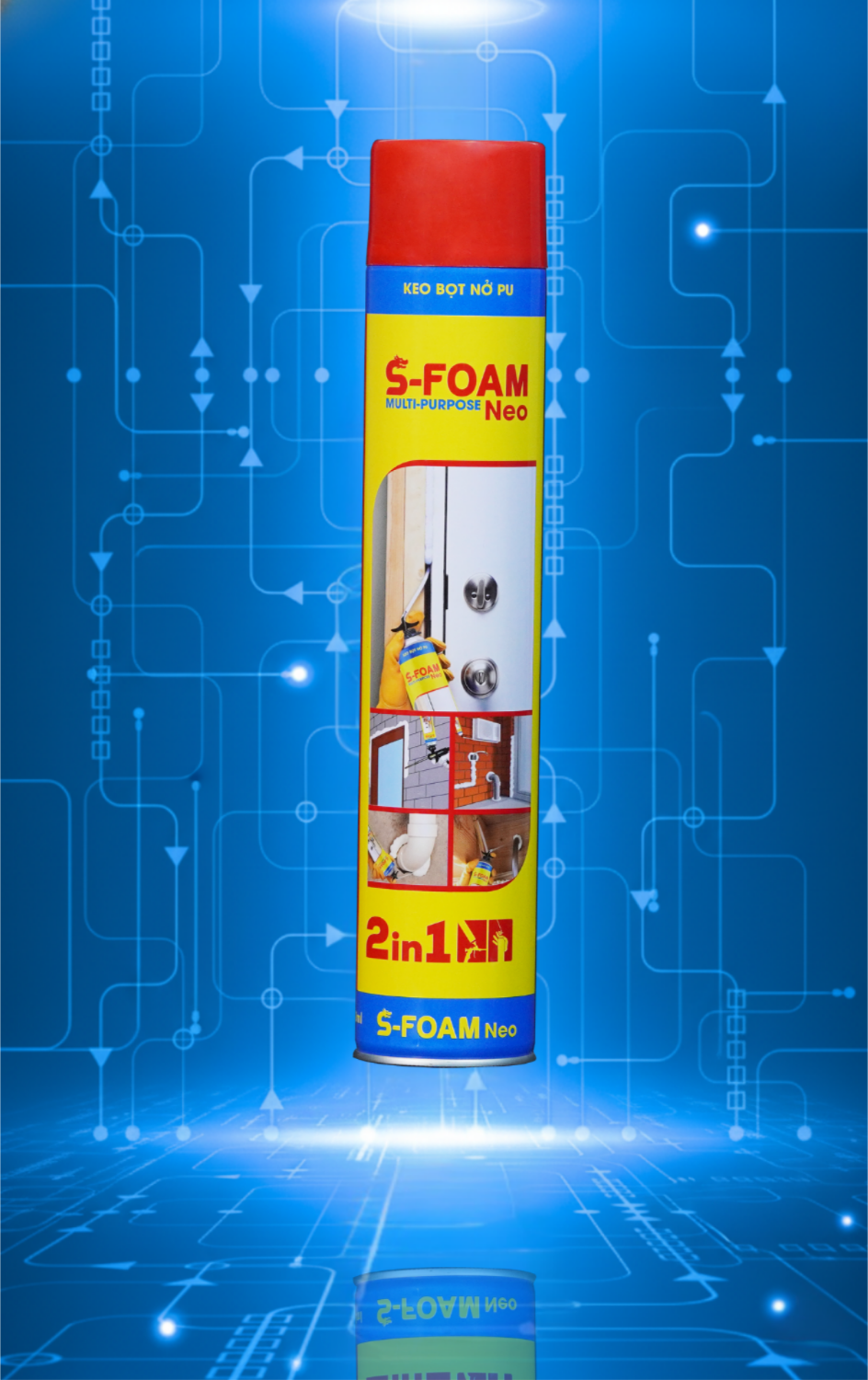 S-FOAM NEO PU Foam 750 ml