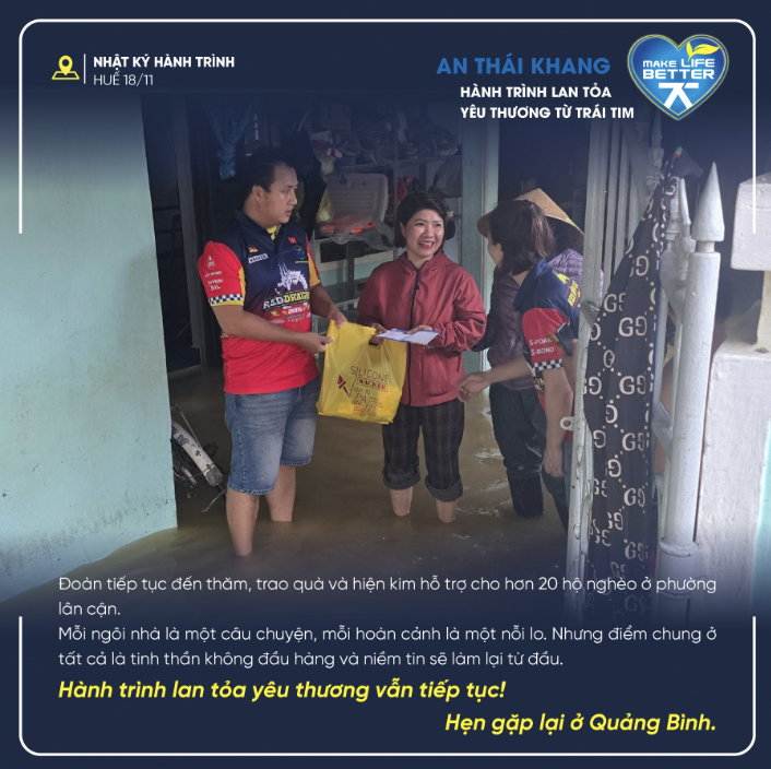 Together with An Thai Khang, Supporting People in Central Vietnam