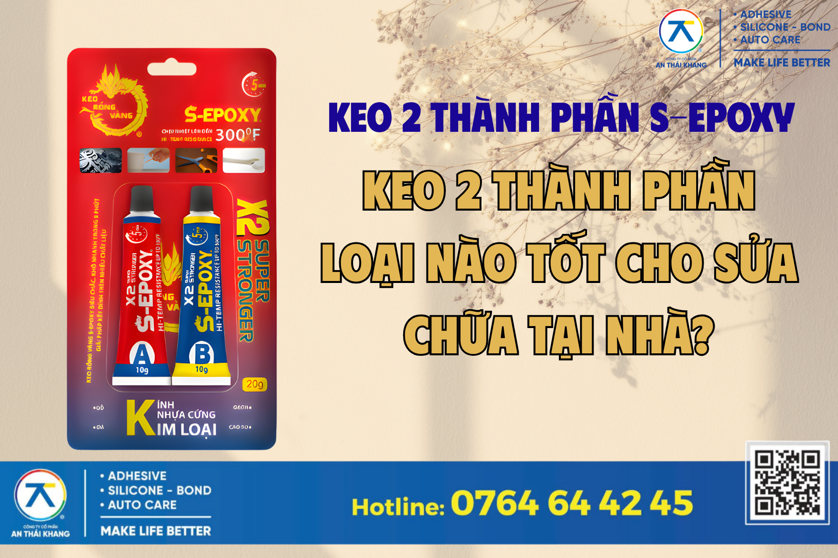 Keo 2 Thành Phần Loại Nào Tốt Cho Sửa Chữa Tại Nhà?