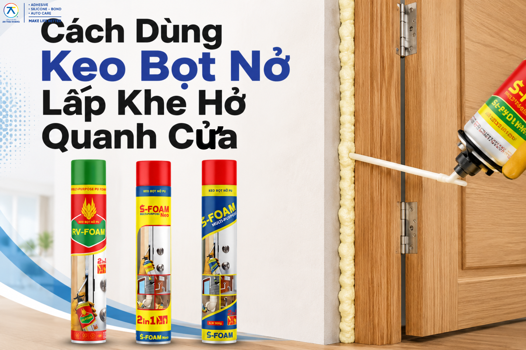 How to Use Expanding Foam to Seal Gaps Around Doors