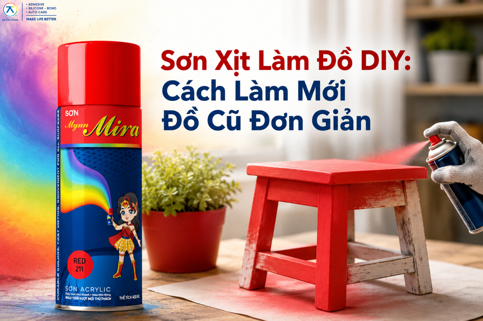 Spray Paint for DIY Projects: A Simple Way to Refresh Old Items