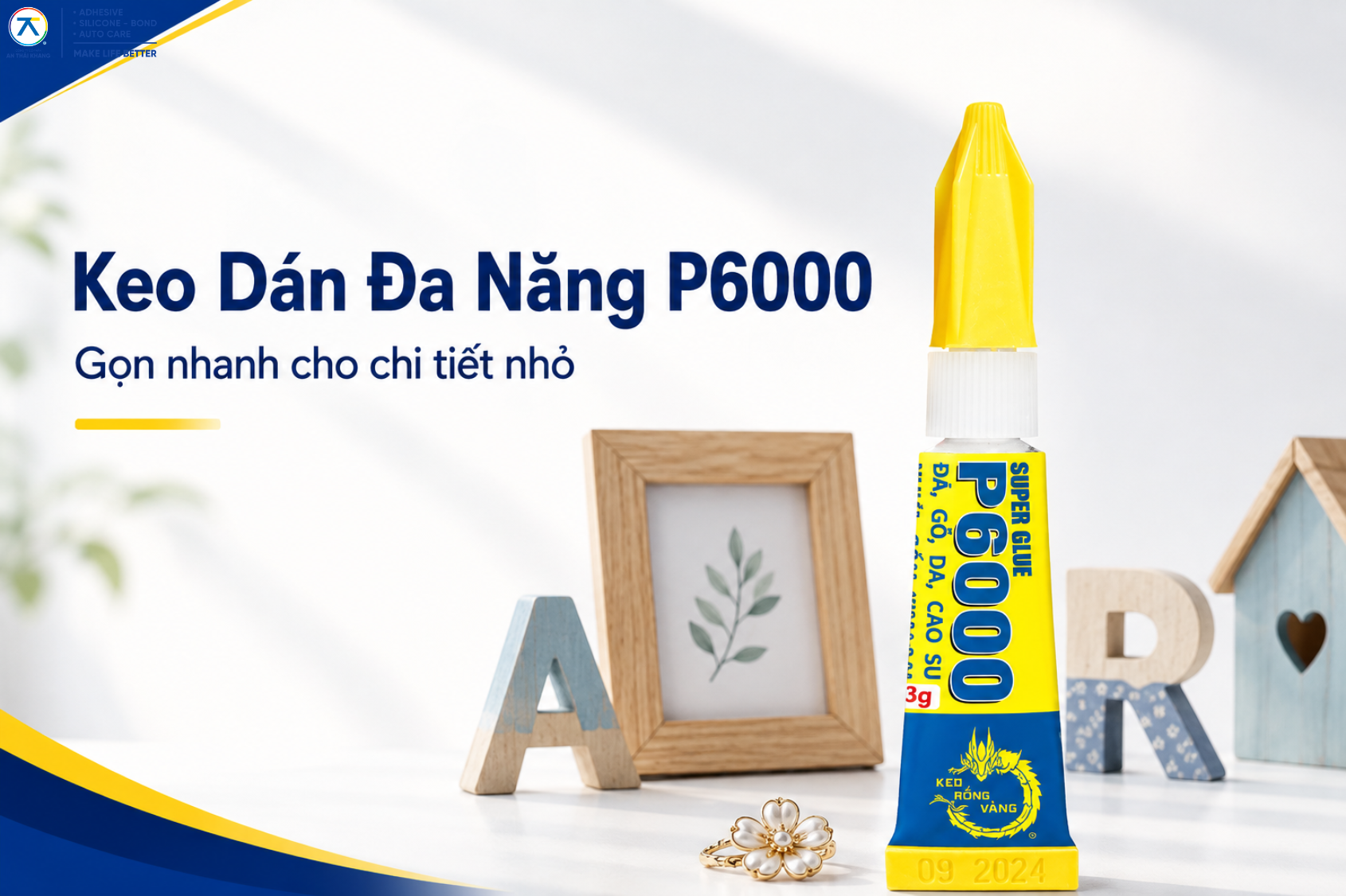 P6000 Multi-Purpose Adhesive: Fast and Precise for Small Details