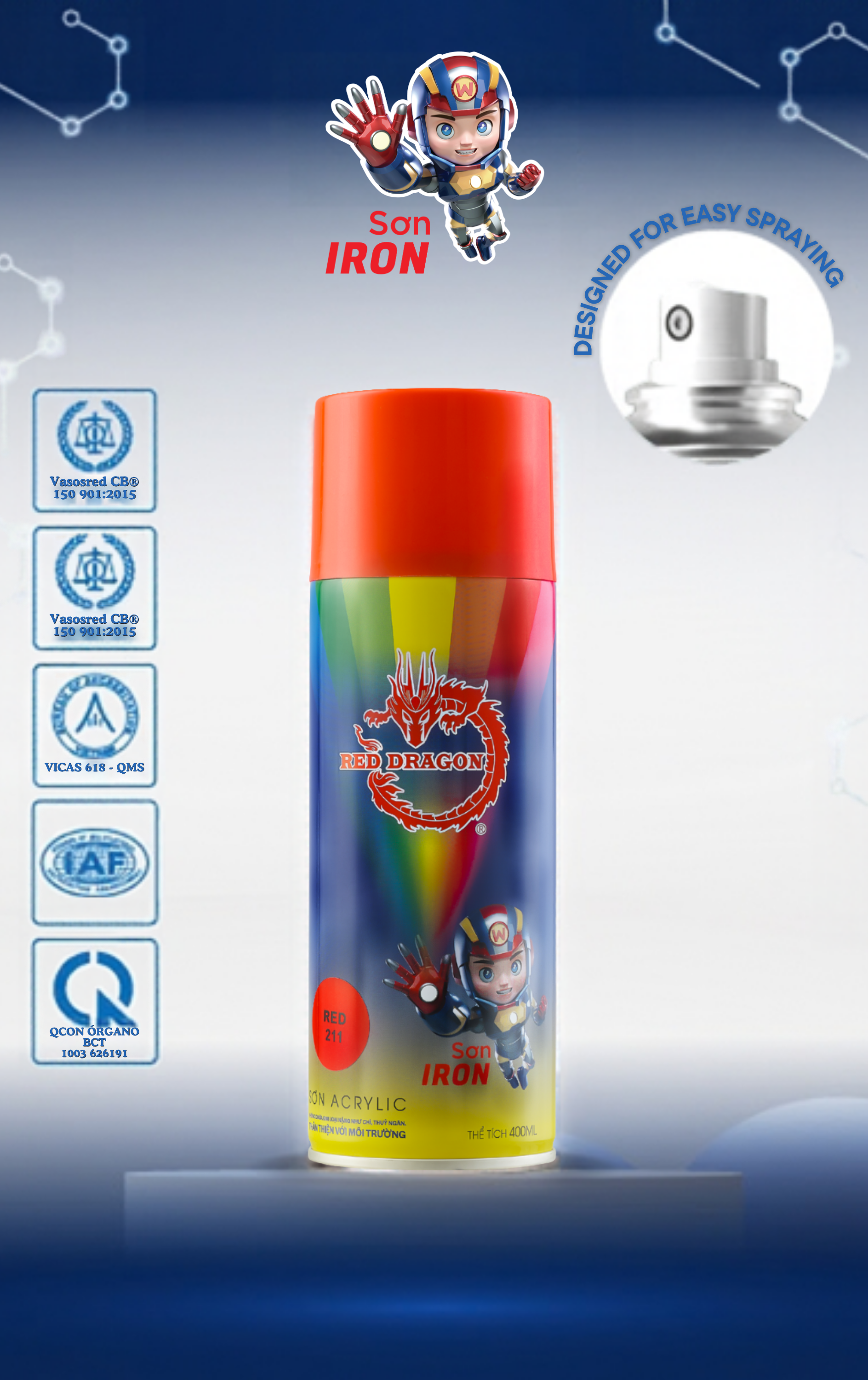 Sơn Xịt IRON 2