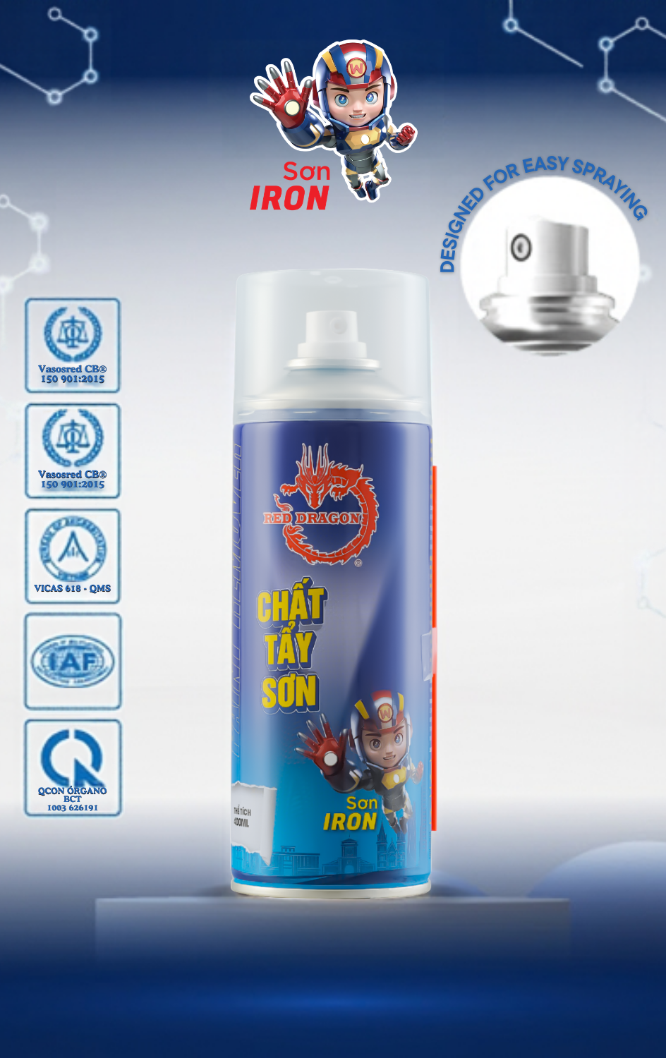 Chất Tẩy Sơn IRON 3