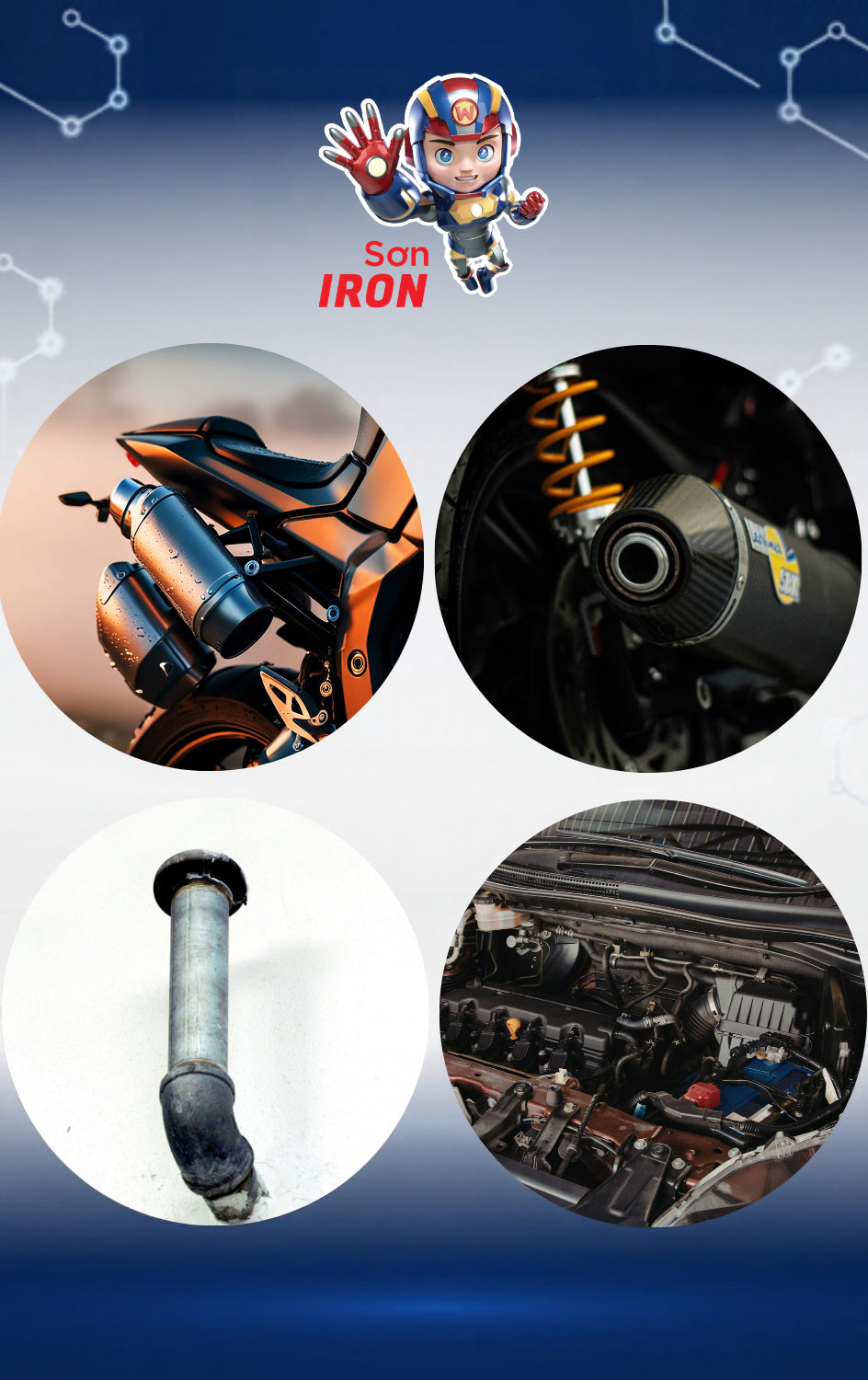 Sơn Xịt Chịu Nhiệt IRON 3