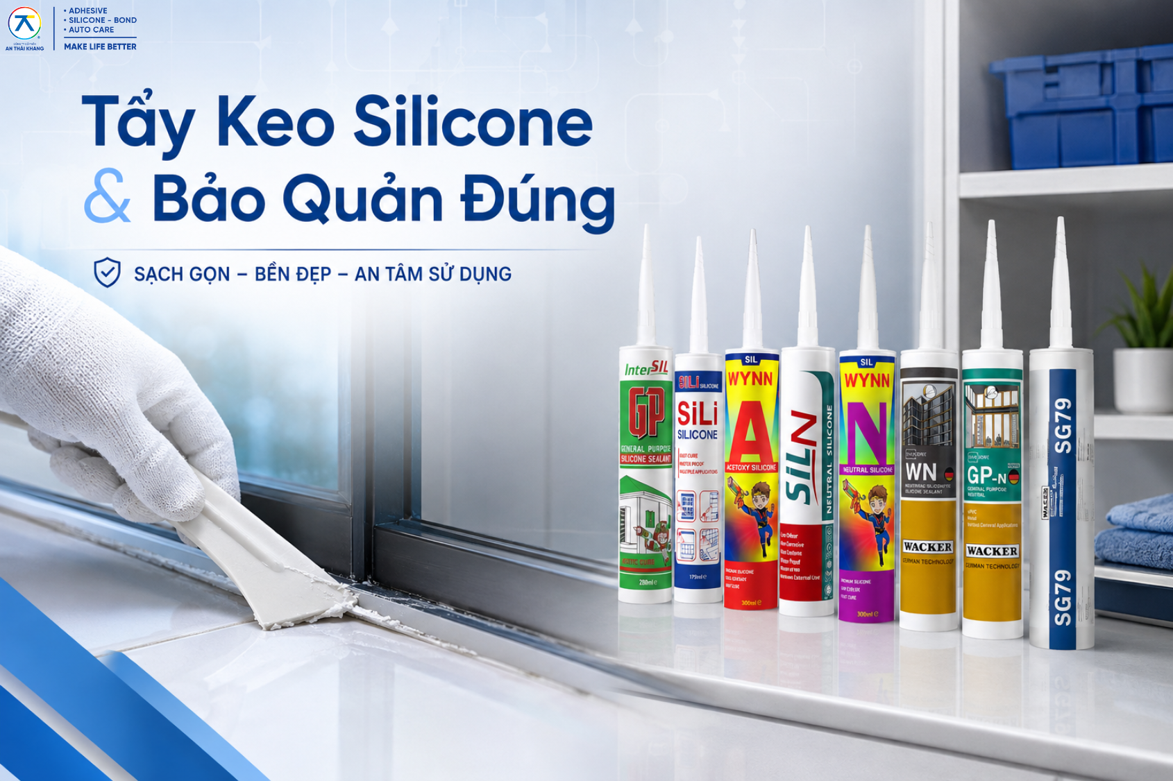 Silicone Sealant: How to Remove Excess Sealant and Store It Properly