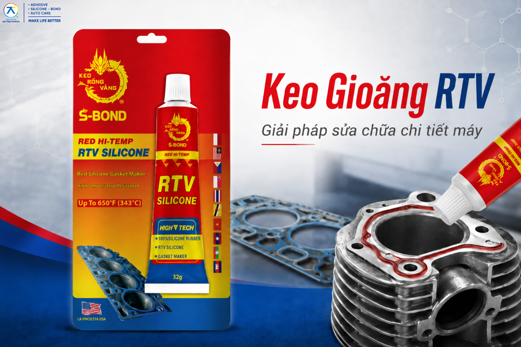 Simplify Machine Component Repairs with RTV Gasket Sealant