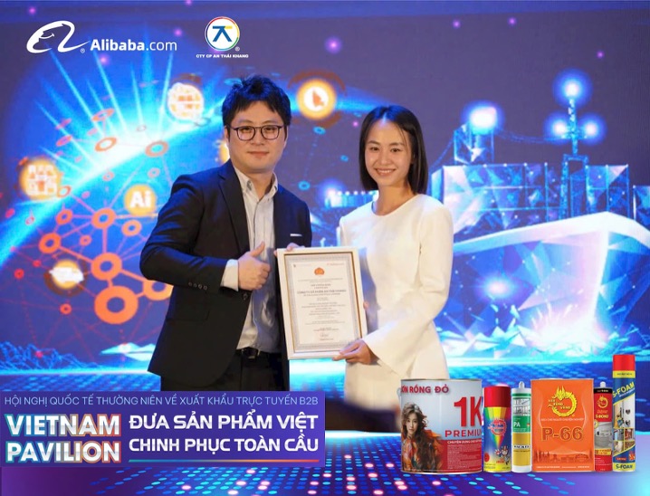 An Thái Khang được vinh danh Top 200 doanh nghiệp tiêu biểu năm 2025 tại Vietnam Pavilion trên Alibaba